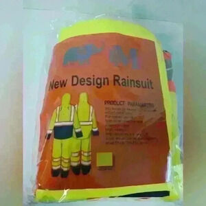 L&M High Visibility (Yellow) Work And Rainsuit Class 3 NEW